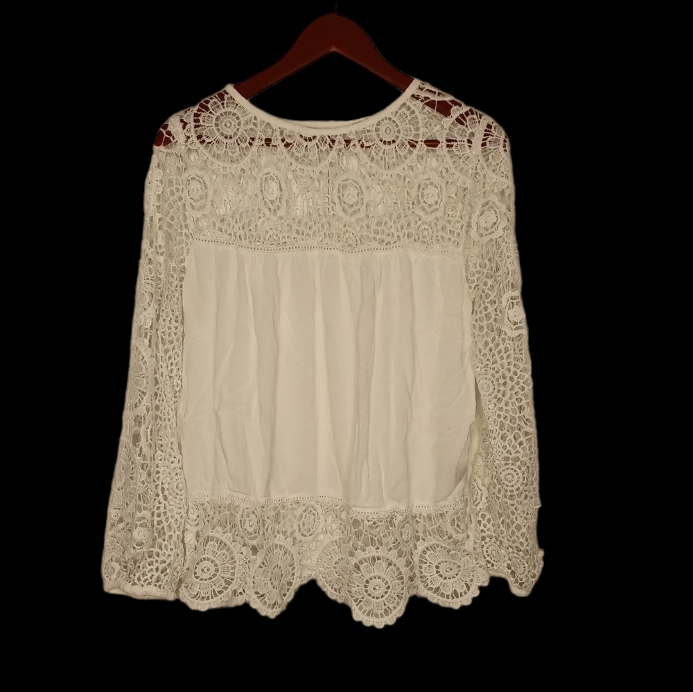 Mimi Crochet Lace Blouse